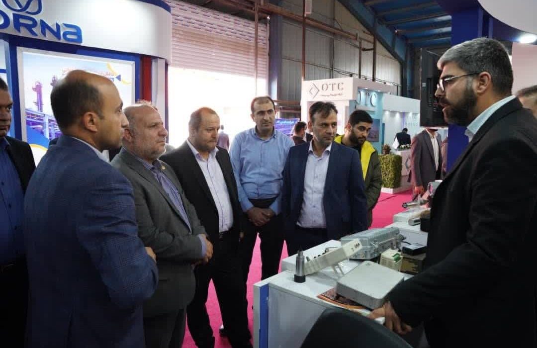 بازدید مدیر عامل شرکت پتروشیمی اروند از سیزدهمین نمایشگاه ساخت تجهیزات صنعت نفت خوزستان