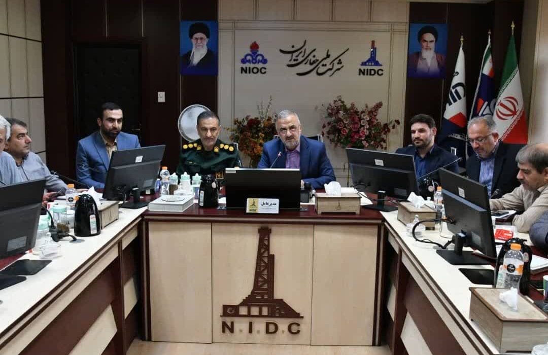 مدیرعامل شرکت ملی حفاری ایران در نشست با مدیران و تعدادی از روسای شرکت