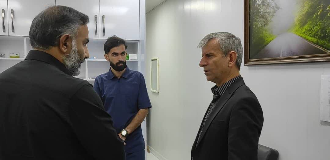 بازدید مدیرعامل شرکت پترو سلامت خلیج فارس از اورژانس واحد شستشوی نمک پتروشیمی اروند