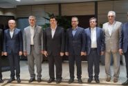 دیدار نوروزی مدیرعامل هلدینگ انرژی سپهر و مدیرعامل پتروشیمی سبلان با دکتر فرخ نژاد مدیرعامل بانک ملت در راستای مشارکت و انعقاد تفاهم نامه همکاری