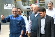 دیدار حسن عباس زاده با سیاوش میرحاجی در مجتمع پتروشیمی پارس