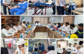 برگزاری مانور طغیان بیماری‌های گوارشی در پتروشیمی بوشهر به مناسبت هفته سلامت