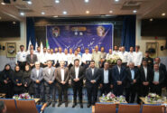 آئین تجلیل از کارگران نمونه هلدینگ پتروفرهنگ در عسلویه