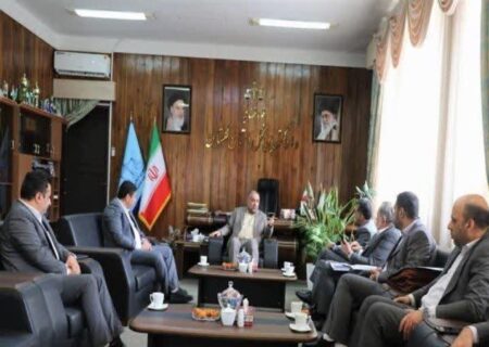 بررسی موانع و راهکارهای توسعه پروژه شهید رئیسی گلستان با حضور دکتر آسیابی مدیرکل دادگستری استان