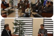 جلسه هماهنگی پتروشیمی شهید رئیسی گلستان و بانک تجارت برای تسهیل همکاری‌های مالی