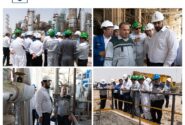 بازدید مدیرعامل شرکت پتروشیمی مارون از روند تعمیرات اساسی مجتمع