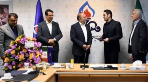 آیین معارفه محسن محمدپور ، سرپرست شرکت بهینه‌سازی مصرف سوخت