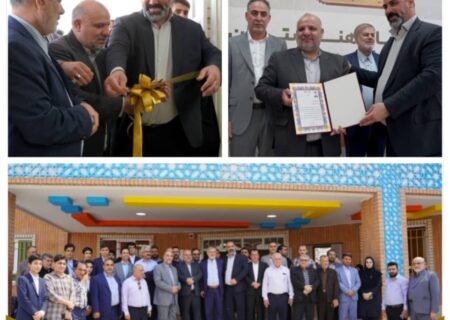 هنرستان ۱۲ کلاسه دخترانه اروند ۳ در هفته دولت افتتاح شد
