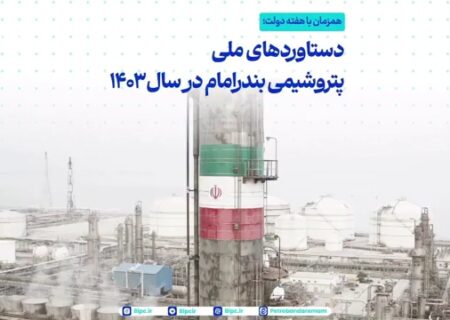 همزمان با هفته دولت ارائه گزارش بخشی از دستاوردهای ملی پتروشیمی بندرامام در سال ۱۴۰۳