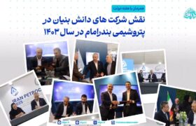 گزارش بخشی از عملکرد پتروشیمی بندر امام در زمینه حمایت از شرکت‌های دانش بنیان و خودکفایی داخلی