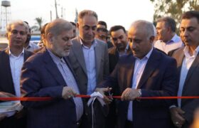 هدیه پتروشیمی بندرامام به شهروندان ماهشهر در هفته دولت؛ افتتاح پل هم‌سطح با هدف کاهش ترافیک
