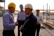 در جریان بازدید از واحد آروماتیک؛ گفت وگوی رودررو و صمیمی مدیرعامل پتروشیمی بندرامام با کارکنان