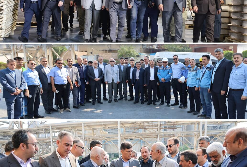 بازدید نماینده رئیسجمهور و مسئولان ارشد از پتروشیمی شهید تندگویان؛ تأکید بر تکمیل زنجیره ارزش، توسعه پایدار و نقش تندگویان در شکوفایی صنعت پتروشیمی