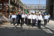 اولین حضور مدیرعامل جدید پتروشیمی کارون با بازدید میدانی از پروژه‌های در دست اقدام