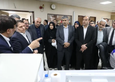 بازدید رئیس و اعضای فراکسیون نظارت بر صنعت نفت، گاز و پتروشیمی از شرکت پتروشیمی مارون