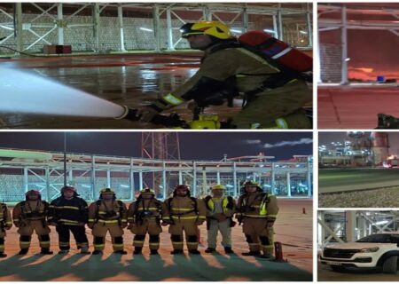 تجلی آمادگی و مسئولیت‌پذیری در واحد شیرین سازی پتروشیمی بوشهر