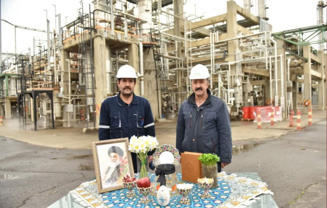 پایداری تولید در سایه همت كاركنان؛ روایت تصویری از تلاش نوروزی در پتروشیمی تبریز