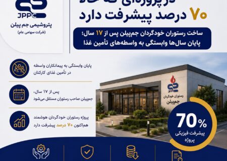 تصمیم قابل دفاع بارگاهی در پروژه‌ای که حالا ۷۰ درصد پیشرفت دارد/ساخت رستوران خودگردان جم‌پیلن پس از ۱۷ سال؛ پایان سال‌ها وابستگی به واسطه‌های تأمین غذا