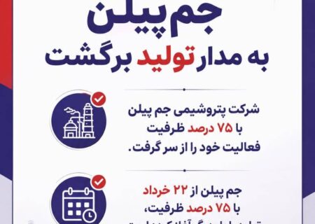جم‌پیلن به مدار تولید برگشت