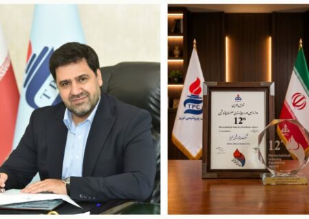 پتروشیمی تبریز برای سومین سال پیاپی بر سکوی نخست صنعت پتروشیمی ایران ایستاد؛ تندیس بلورین دوازدهمین دوره جایزه مجدداً به تبریز رسید