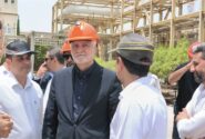 حضور میدانی مدیرعامل پتروشیمی مروارید در واحدهای تولیدی مجتمع