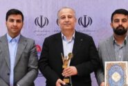 تندیس زرین چهره‌های نامی صنعت و اقتصاد بر دستان مدیرعامل پتروشیمی فن‌آوران
