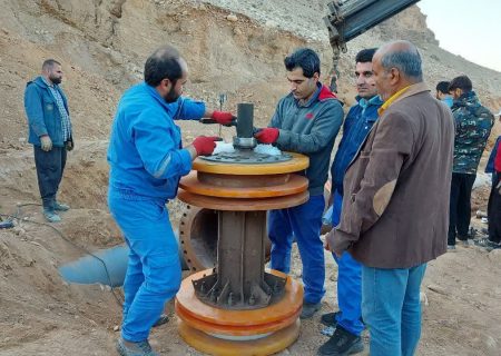 عملیات ایمن سازی خطوط لوله ۱۰ و ۳۰ اینچ در تک تکاب