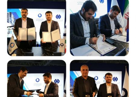 امضای ۴ تفاهم نامه همکاری شرکت شیمیایی فرآورد قشم در روز دوم نمایشگاه ایران پلاست
