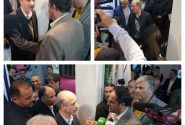بازدید وزیر نیرو از غرفه شرکت لوله سازی اهواز در نوزدهمین نمایشگاه بین المللی صنعت آب و تاسیسات آب و فاضلاب ایران