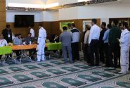 حضور پر شور کارکنان شرکت پتروشیمی نوری در انتخابات