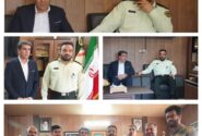 دیدار مدیر عامل شرکت پتروشیمی اصفهان با فرمانده انتظامی شهرستان شاهین شهر و میمه