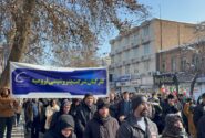 حضور کارکنان شرکت پتروشیمی ارومیه در راهپیمایی 22 بهمن