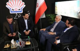 گزارش تصویری شماره ۱ از بازدید مقامات و شخصیت‌ها از غرفه پتروشیمی مروارید