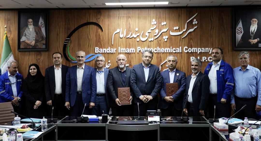 انعقاد قرارداد پیش‌فروش محصول بین پالایش گاز هویزه خلیج‌فارس و پتروشیمی بندرامام