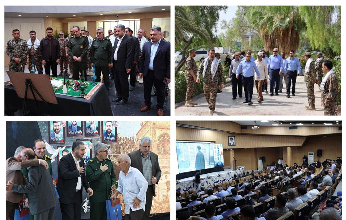گزارش تصویری گرامیداشت سالروز فتح خرمشهر و سالگرد شهید آیت الله رئیسی در پتروشیمی مارون