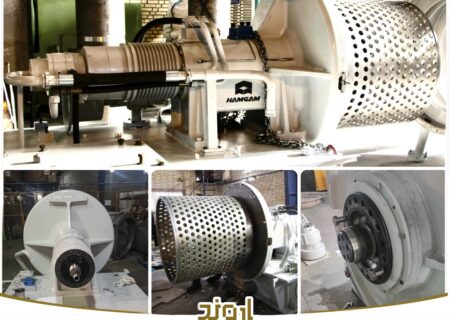بومی‌سازی و تعمیر اساسی سانتریفیوژ Pusher P100 در پتروشیمی اروند