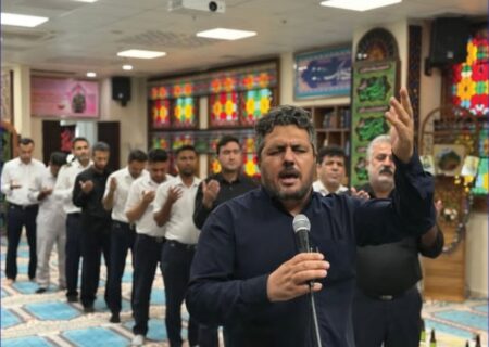 مراسم عزاداری اباعبدالله الحسین (ع) در شرکت پتروشیمی پارس محرم ۱۴۰۴