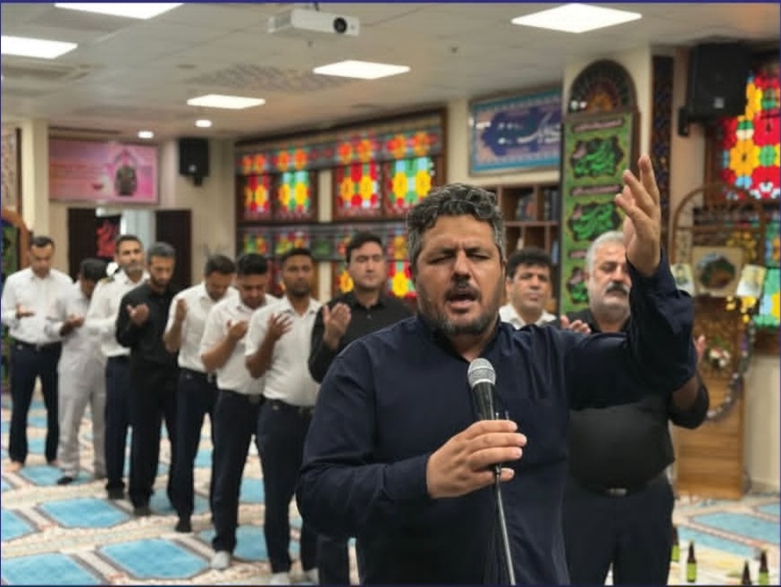 مراسم عزاداری اباعبدالله الحسین (ع) در شرکت پتروشیمی پارس محرم ۱۴۰۴