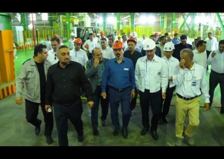 بازدید مدیرعامل شرکت سرمایه‌گذاری صندوق بازنشستگی کشوری از مجتمع پتروشیمی جم