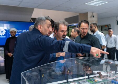 بازدید مدیر عامل شرکت سرمایه‌گذاری صندوق بازنشستگی کشوری از مجتمع پتروشیمی جم