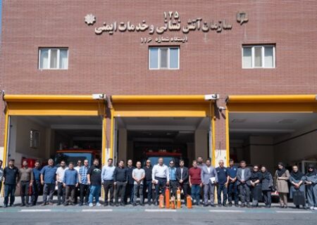 برگزاری دوره آموزشی اطفاء حريق مقدماتي برای کارکنان پترو ایران