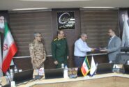 آیین تکریم و معارفه فرمانده پایگاه بسیج پتروشیمی کارون برگزار شد