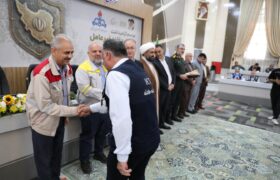 مدیر مجتمع پتروشیمی کارون، نفر برتر تیم‌های فرماندهی حادثه در منطقه ویژه اقتصادی پتروشیمی شد