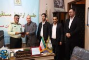 دیدار مدیران پتروشیمی بوشهر با فرمانده انتظامی عسلویه به مناسبت هفته نیروی انتظامی