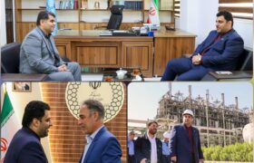 روز پرکار سرپرست جدید پتروشیمی امیرکبیر در شهرستان بندرماهشهر