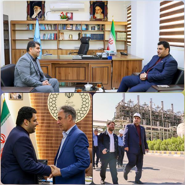 روز پرکار سرپرست جدید پتروشیمی امیرکبیر در شهرستان بندرماهشهر