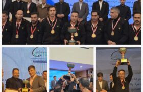 سلطه کامل بر رقابت‌های +۴۵ گروه صنایع پتروشیمی خلیج‌فارس با چهار مدال طلا و فتح سکوی نخست