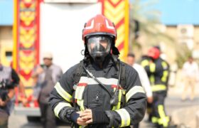 مانور نشت گاز و جت فایر در واحد الفین پتروشیمی بوشهر