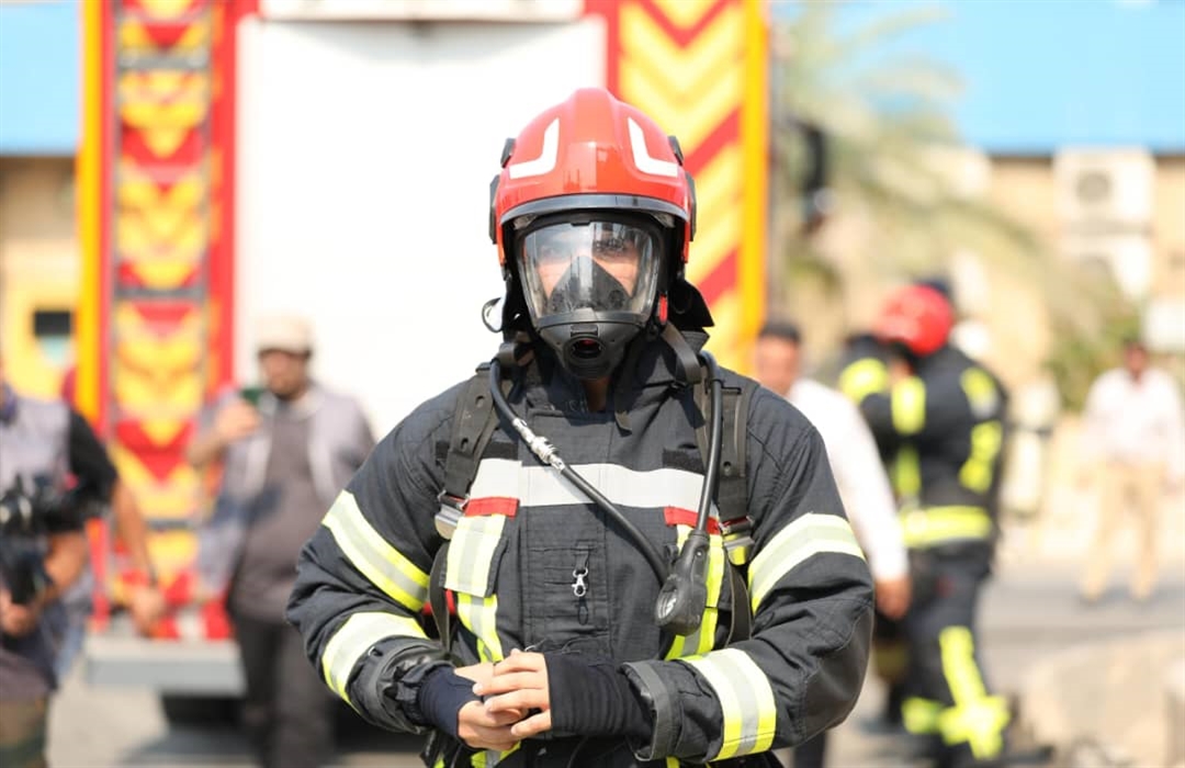 مانور نشت گاز و جت فایر در واحد الفین پتروشیمی بوشهر