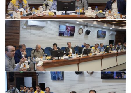 بازدید معاون نظارت بر تولید و زنجیره تأمین گروه صنایع پتروشیمی خلیج‌فارس از پتروشیمی اروند